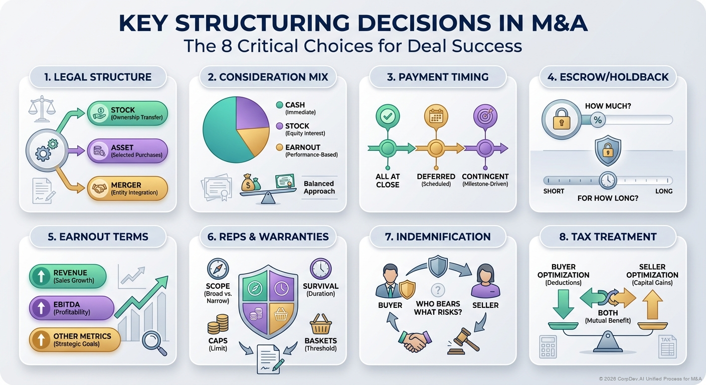 Key Structuring Decisions - Visual Overview