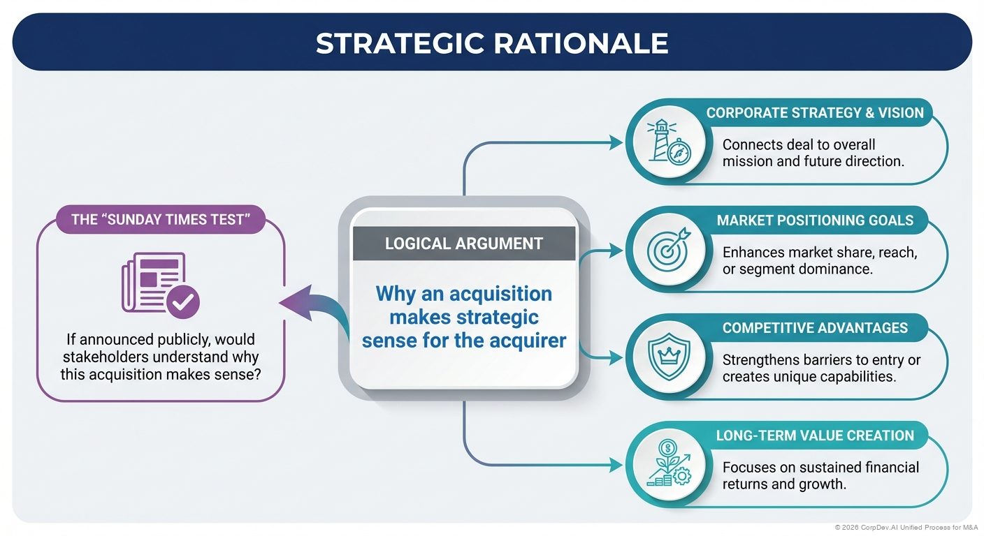What is Strategic Rationale? - Visual Overview