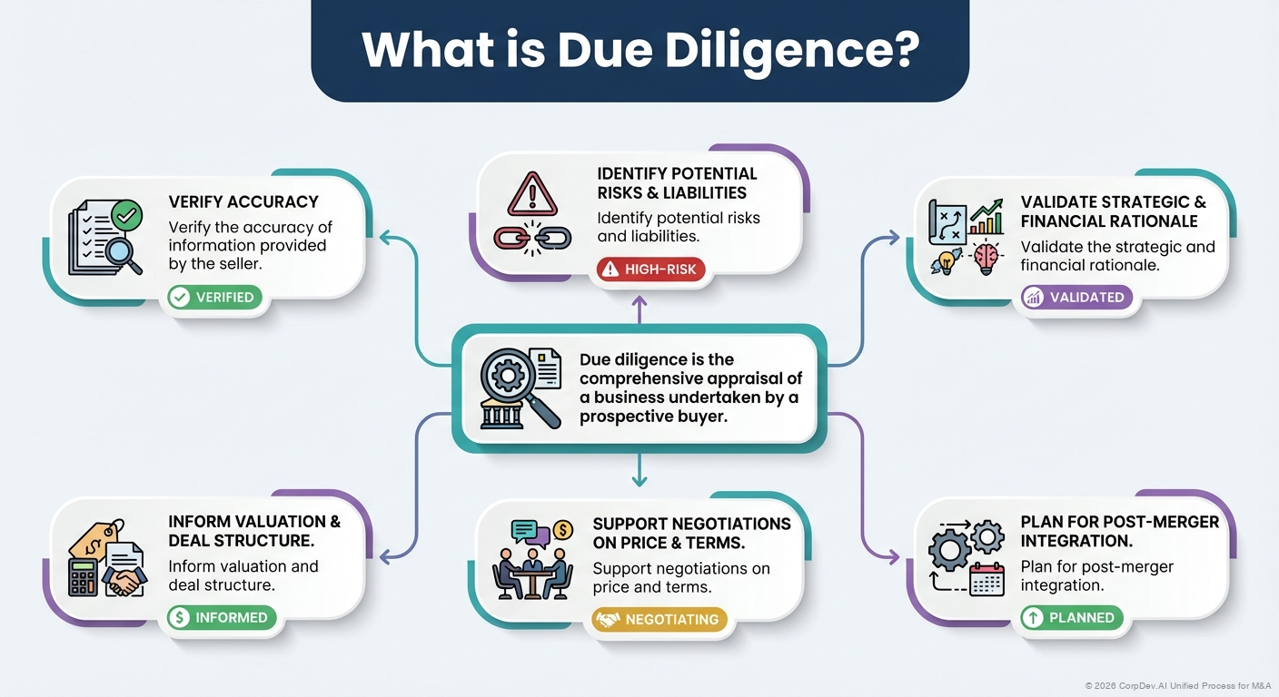 What is Due Diligence? - Visual Overview